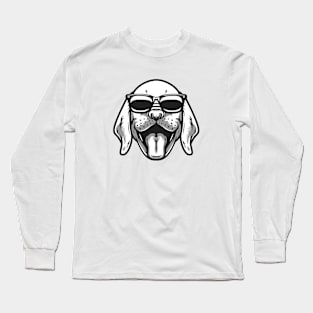 Sunglasses Dog Long Sleeve T-Shirt